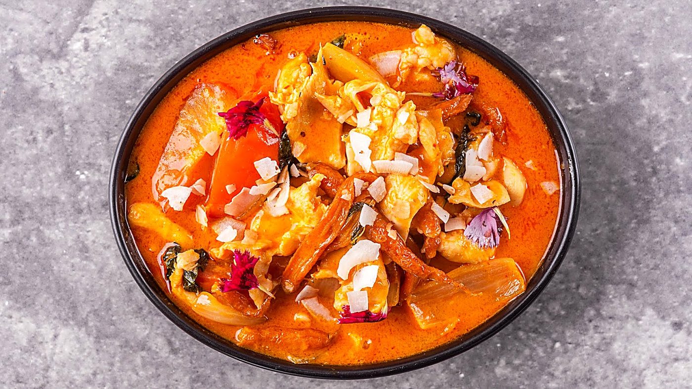 Tom Yum Seafood Soup